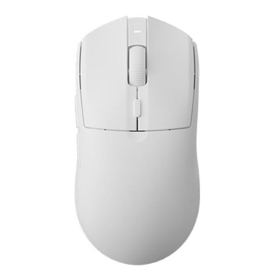 Ajazz AJ139 Pro Gaming Mouse Lightweight PAW3395 Wireless 2.4G + Wired Dual Mode Computer Mouse(White)