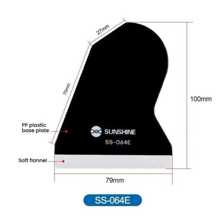 SUNSHINE SS-064E Mobile Phone Tablet PCs Protective Film Scraper Hydrogel Film Screen Scraper Card - Crowbar by SUNSHINE | Online Shopping UK | buy2fix