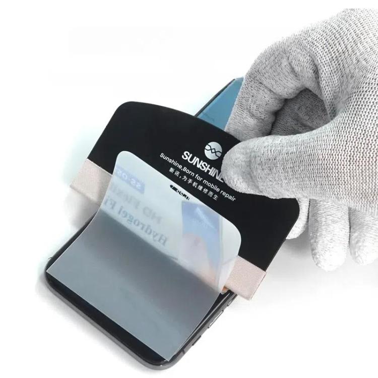 SUNSHINE SS-064B Mobile Phone Tablet PCs Protective Film Scraper Hydrogel Film Screen Scraper Card - Crowbar by SUNSHINE | Online Shopping UK | buy2fix