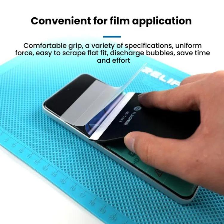 SUNSHINE SS-064F Mobile Phone Tablet PCs Protective Film Scraper Hydrogel Film Screen Scraper Card - Crowbar by SUNSHINE | Online Shopping UK | buy2fix