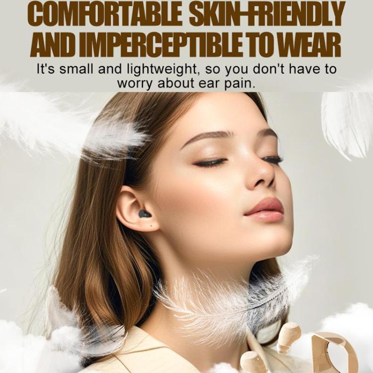 Smart ENC Noise Reduction Mini Bluetooth Earphones With Charging Compartment(White) - Bluetooth Earphone by buy2fix | Online Shopping UK | buy2fix