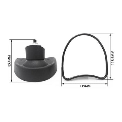 1pair For Harley Street Glide 2014-2019 Motorcycle Modified Reflector Rearview Mirror - Side Mirrors by buy2fix | Online Shopping UK | buy2fix