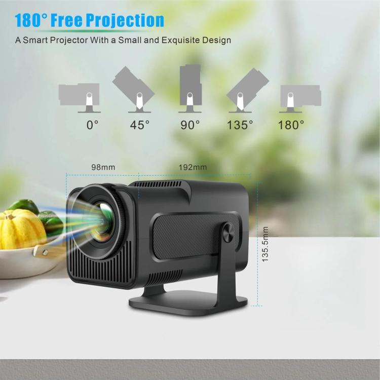 HY320 Game Projector Android 11 System With Wireless Gaming Controller 720P Home Theater(UK Plug) - Mini Projector by buy2fix | Online Shopping UK | buy2fix