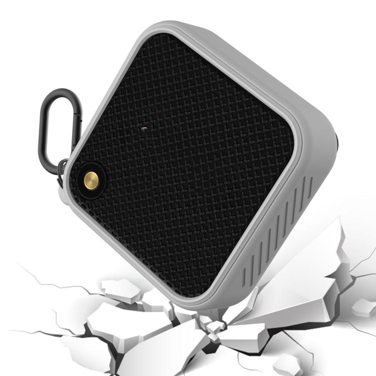 For Marshall Willen Speaker Silicone Cover Protective Case(Silver Gray) - Protective Case by buy2fix | Online Shopping UK | buy2fix