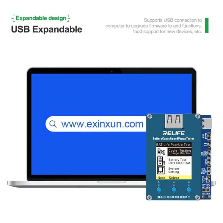 RELIFE XA2 Pro Battery Health Rate Tester No External Cable Battery Efficiency Popup Tester - Test Tools by RELIFE | Online Shopping UK | buy2fix