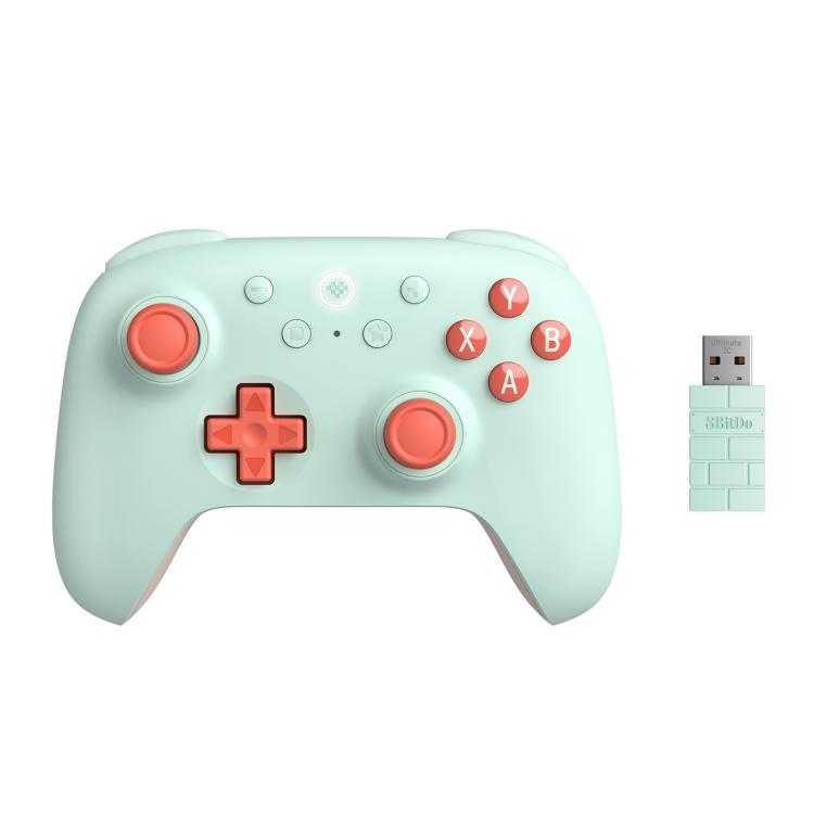 8BitDo Ultimate 2C Wireless Gaming Controller(Orange Green) - Gamepads by 8BitDo | Online Shopping UK | buy2fix