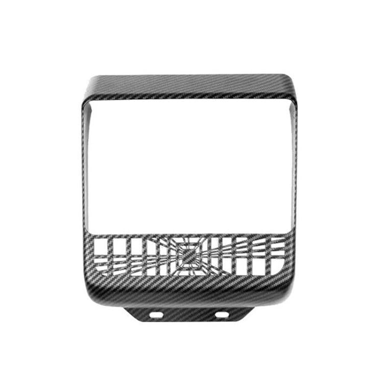 For Tesla New Model 3 / Y Car Rear Air Conditioning Vent Protection Frame, Style: Matte Carbon Pattern - Car Interior Mouldings by buy2fix | Online Shopping UK | buy2fix