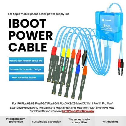 SUNSHINE iBoot A For iPhone Battery Power Supply Test Boot Cable Cell Phone Repair Boot Control Line - Test Tools by SUNSHINE | Online Shopping UK | buy2fix