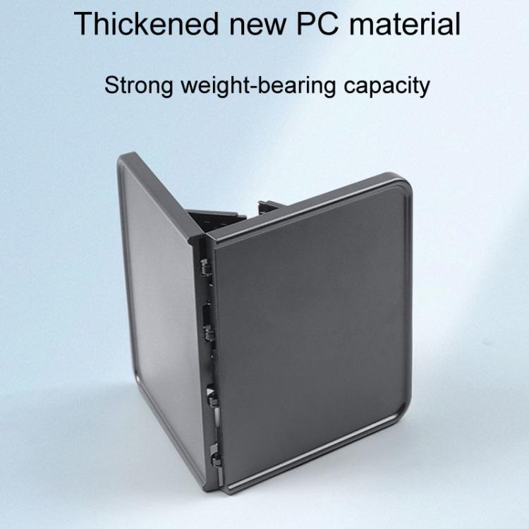 For Tesla Model Y / 3 Car Front Center Control Plate Folding Tray Table(Black) - Stowing Tidying by buy2fix | Online Shopping UK | buy2fix