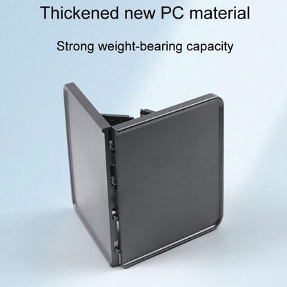 For Tesla Model Y / 3 Car Front Center Control Plate Folding Tray Table(Black) - Stowing Tidying by buy2fix | Online Shopping UK | buy2fix