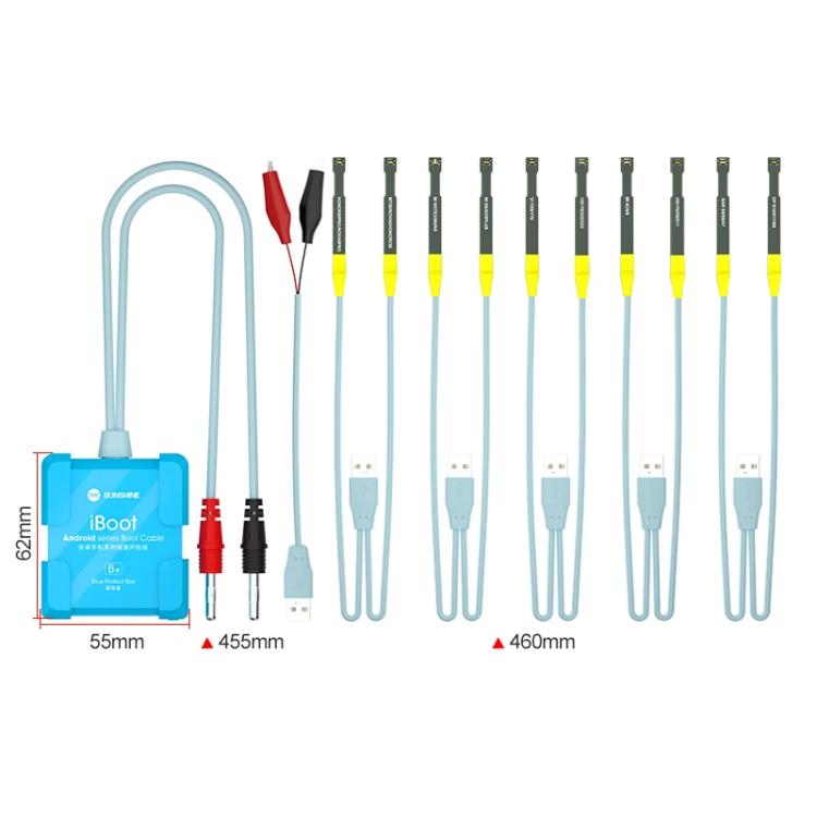 SUNSHINE iBoot B For Android 5V Power Cable Mobile Phone Repair Tool Battery Power Test Boot Cable - Test Tools by SUNSHINE | Online Shopping UK | buy2fix