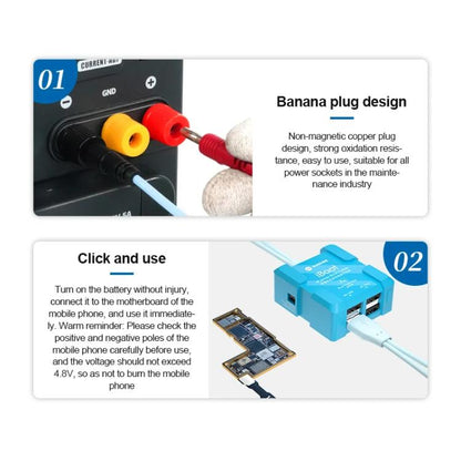 SUNSHINE iBoot B For Android 5V Power Cable Mobile Phone Repair Tool Battery Power Test Boot Cable - Test Tools by SUNSHINE | Online Shopping UK | buy2fix