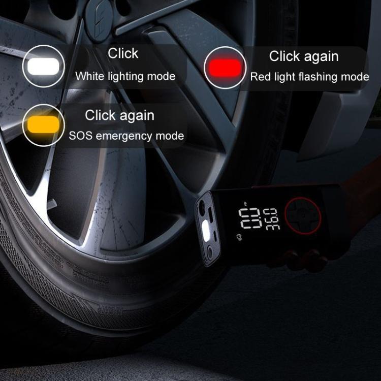 ATJ-004 Smart Wireless Digital Display Portable Car Tire Pump Multi-Function Inflator(Lithium Battery Model) - Inflatable Pump by buy2fix | Online Shopping UK | buy2fix