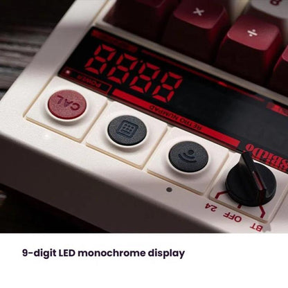 8BitDo Retro18 Tri-mode Connection Computer Mechanical Numeric Keyboard Counter 2 In 1(Brown C64 Version) - Mini Keyboard by 8BitDo | Online Shopping UK | buy2fix