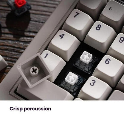 8BitDo Retro18 Tri-mode Connection Computer Mechanical Numeric Keyboard Counter 2 In 1(Gray N Version) - Mini Keyboard by 8BitDo | Online Shopping UK | buy2fix