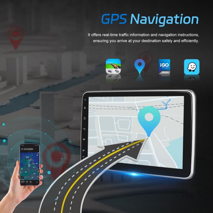 4+64G 10 Inch Android 13.0 Universal Player Car Reversing Center Control Integrated Machine(Standard) - Car MP3 & MP4 & MP5 by buy2fix | Online Shopping UK | buy2fix