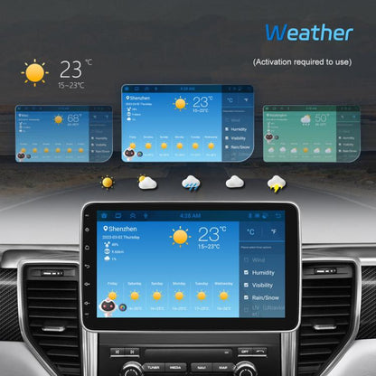4+64G 10 Inch Android 13.0 Universal Player Car Reversing Center Control Integrated Machine(Standard) - Car MP3 & MP4 & MP5 by buy2fix | Online Shopping UK | buy2fix