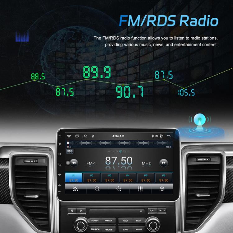 4+64G 10 Inch Android 13.0 Universal Player Car Reversing Center Control Integrated Machine(Standard) - Car MP3 & MP4 & MP5 by buy2fix | Online Shopping UK | buy2fix