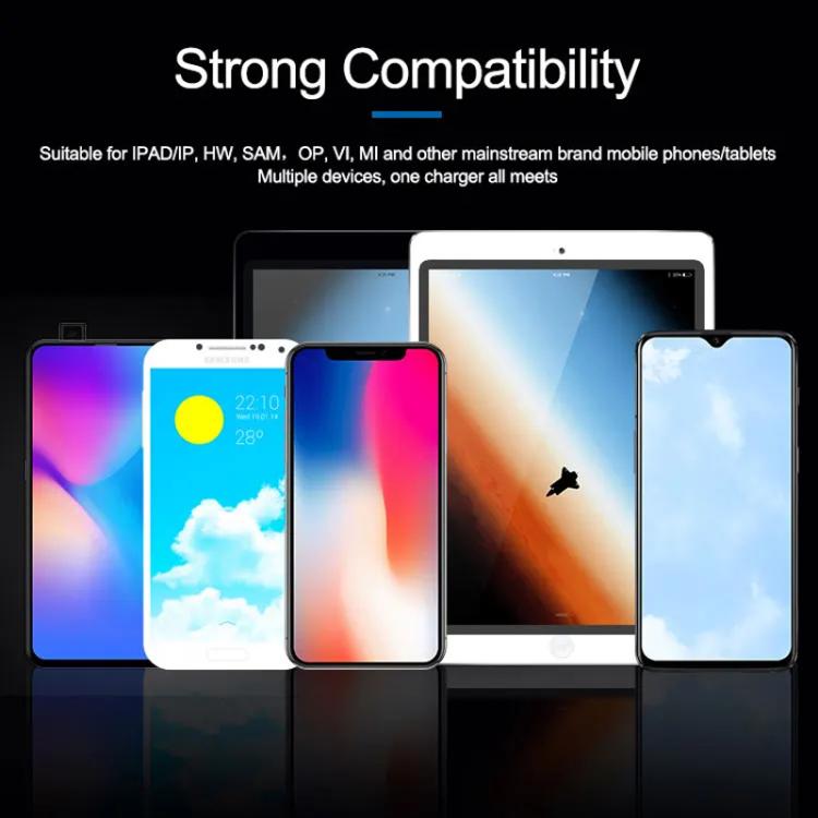 SUNSHINE SS-304D 6-Port USB Smart Charger Multi-Port Digital Display Fast Charging For Mobile Phone(EU Plug) - Multifunction Charger by SUNSHINE | Online Shopping UK | buy2fix