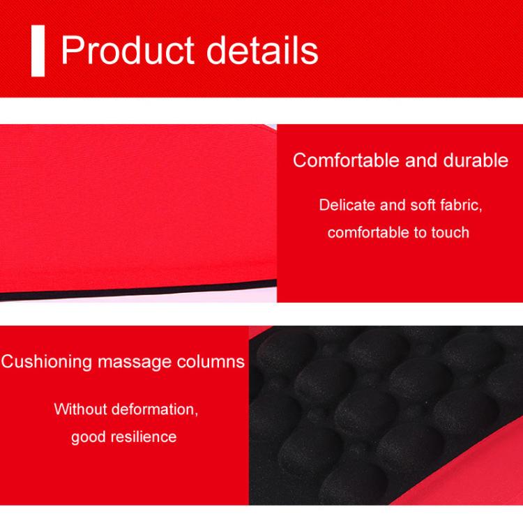 Automotive Universal Electrical Massage Lumbar Cushion Car Lumbar Support Pad(Black) - Seat Accessories by buy2fix | Online Shopping UK | buy2fix