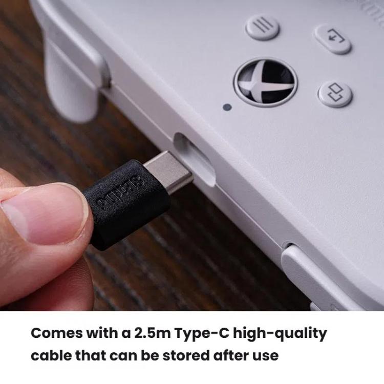 For Xbox One / Series X / Series S 8BitDo Pro2 Wired Gamepad(Black) - Gamepad by 8BitDo | Online Shopping UK | buy2fix