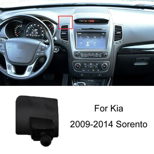 For Kia Car Special Mobile Phone Navigation Bracket Base, Model: 09-14 Sorento - Special Car Holders by buy2fix | Online Shopping UK | buy2fix
