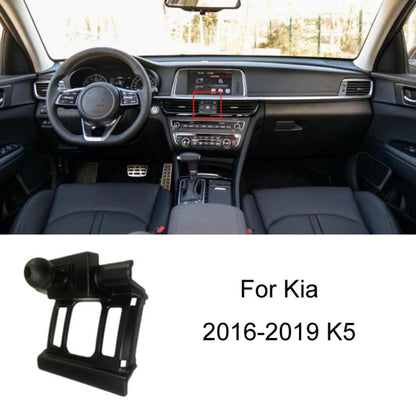 For Kia Left Driving Car Special Mobile Phone Navigation Bracket Base, Model: 16-19 K5 - Special Car Holders by buy2fix | Online Shopping UK | buy2fix