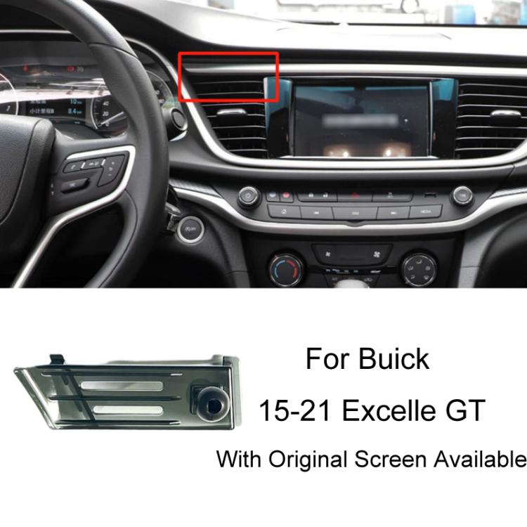 For Buick Left Driving Car Special Mobile Phone Navigation Bracket Base, Model: 15-21 Excelle GT With Original Screen Available - Special Car Holders by buy2fix | Online Shopping UK | buy2fix