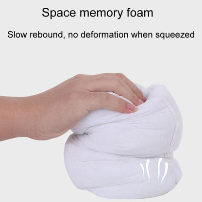 Cylinder Model Car Headrest Neck And Waist Protection Cushion(Black White) - Seat Accessories by buy2fix | Online Shopping UK | buy2fix