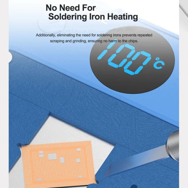 SUNSHINE SS-T12C IC Chip Heating Glue Remover Mobile Phone Repair Chip Fast Heating Efficient Glue Removal Tool - Repair Platform by SUNSHINE | Online Shopping UK | buy2fix