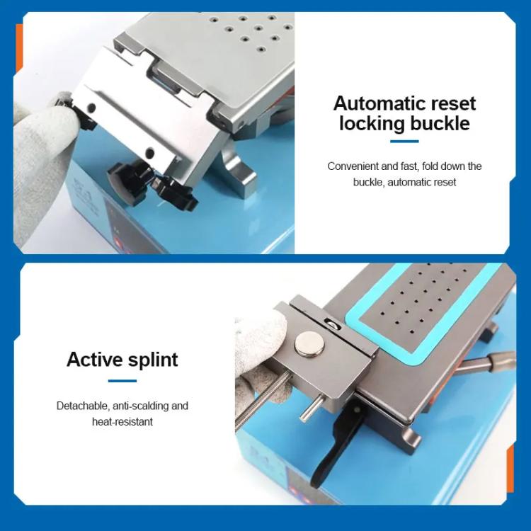 SUNSHINE S-918F Plus 5 In 1 Curved Screen Separator Mobile Phone LCD Screen Repair Separator Heating Platform(EU Plug) - Separation Equipment by SUNSHINE | Online Shopping UK | buy2fix