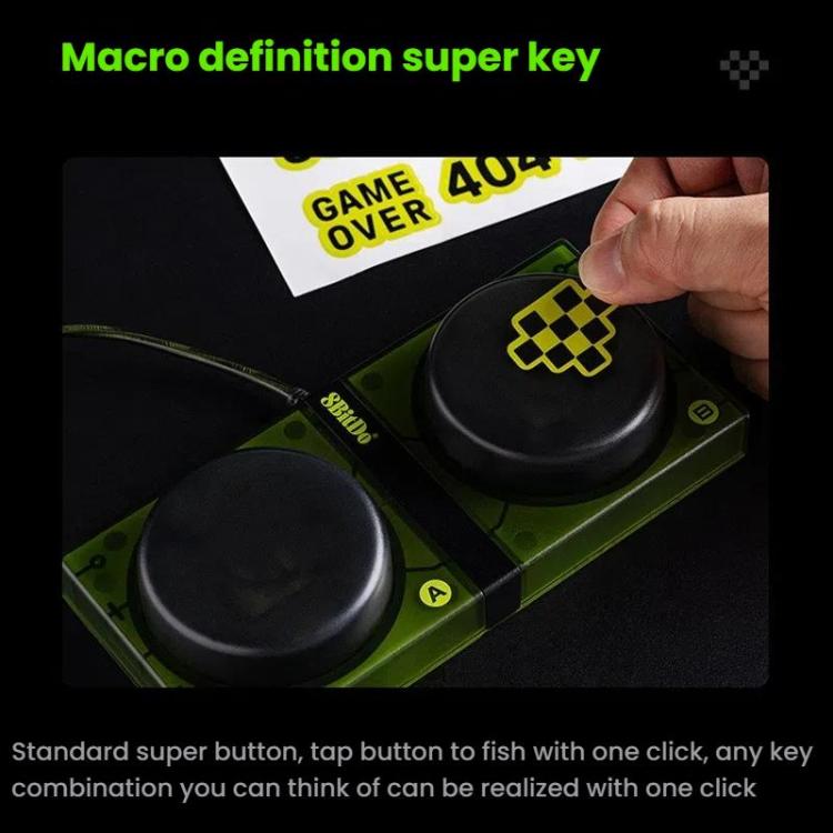 8BitDo Retro87 Mechanical Keyboard Retro RGB Lighting Green Transparent Keyboard With Large Keys - Wireless Keyboard by 8BitDo | Online Shopping UK | buy2fix