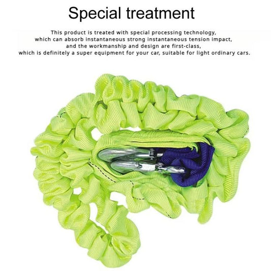 Emergency Elastic Retractable Double Layer Auto Elastic Car Tow Rope - Towing Bars by buy2fix | Online Shopping UK | buy2fix