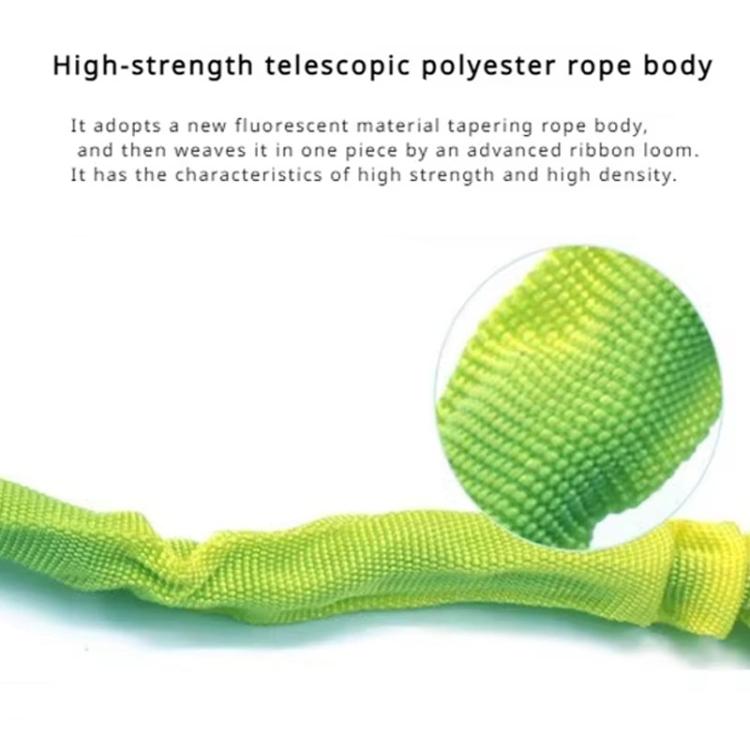 Emergency Elastic Retractable Double Layer Auto Elastic Car Tow Rope - Towing Bars by buy2fix | Online Shopping UK | buy2fix