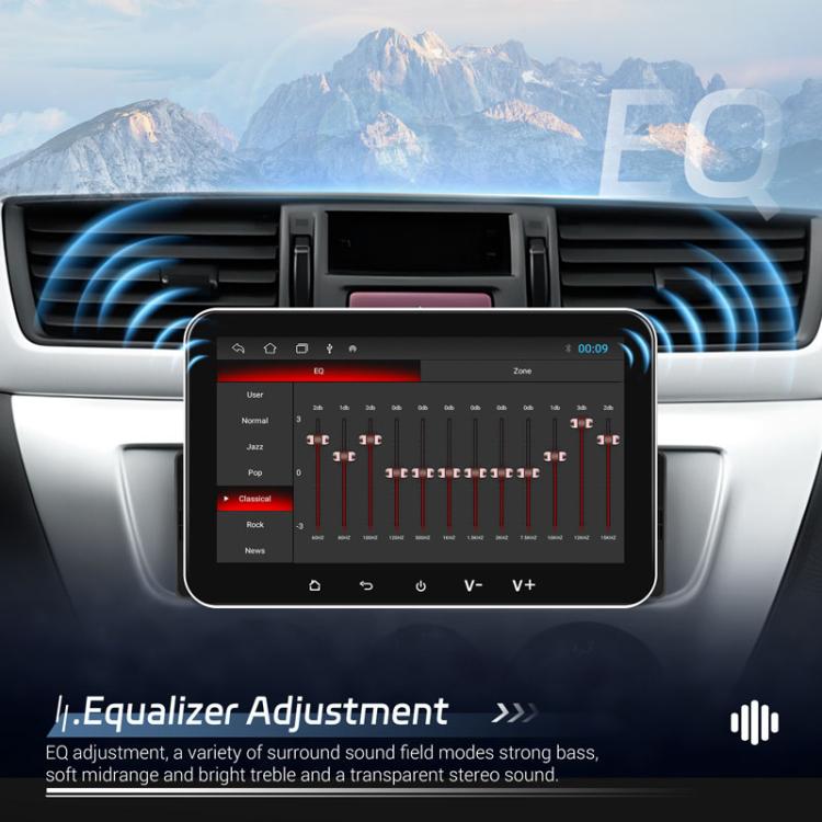 7 inch Horizontal Screen Android 13.0 Single Spindle Universal Car Multimedia Player, Style: Standard - Car MP3 & MP4 & MP5 by buy2fix | Online Shopping UK | buy2fix