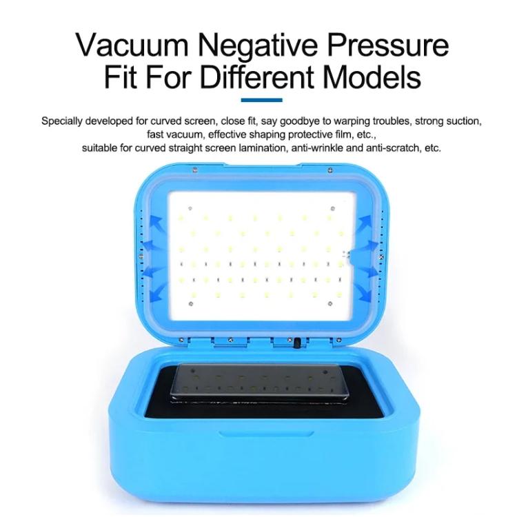 SUNSHINE S-918B Plus UV Curing Box Mobile Phone LCD Screen OCA Bonding Vacuum Laminated Machine(US Plug 110V) - Laminator Machine by SUNSHINE | Online Shopping UK | buy2fix