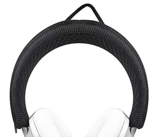 For BOSE NC700 Headphone Knitted Headbeam Cover Headband Protective Cushion(Black)