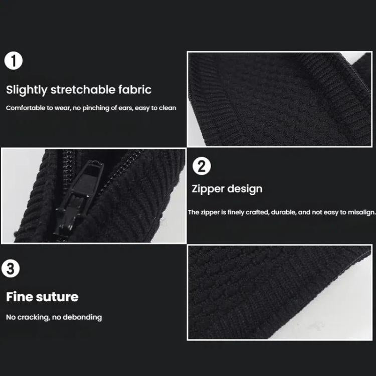 For BOSE NC700 Headphone Knitted Headbeam Cover Headband Protective Cushion(Black) - Earmuff & Pad by buy2fix | Online Shopping UK | buy2fix