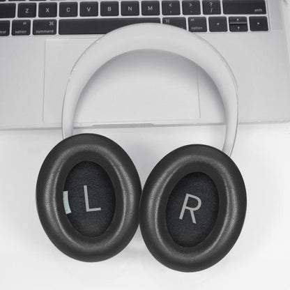 For Bose NC700 Headset 1pair Lambskin Earpads Sponge Cover Earmuffs(White) - Earmuff & Pad by buy2fix | Online Shopping UK | buy2fix