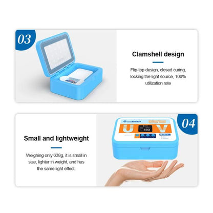 SUNSHINE S-918B SE Intelligent UV Light Curing Film Vacuum Laminator UV Curing + Vacuum Holding Machine For Film Application Repair Tool - Laminator Machine by SUNSHINE | Online Shopping UK | buy2fix