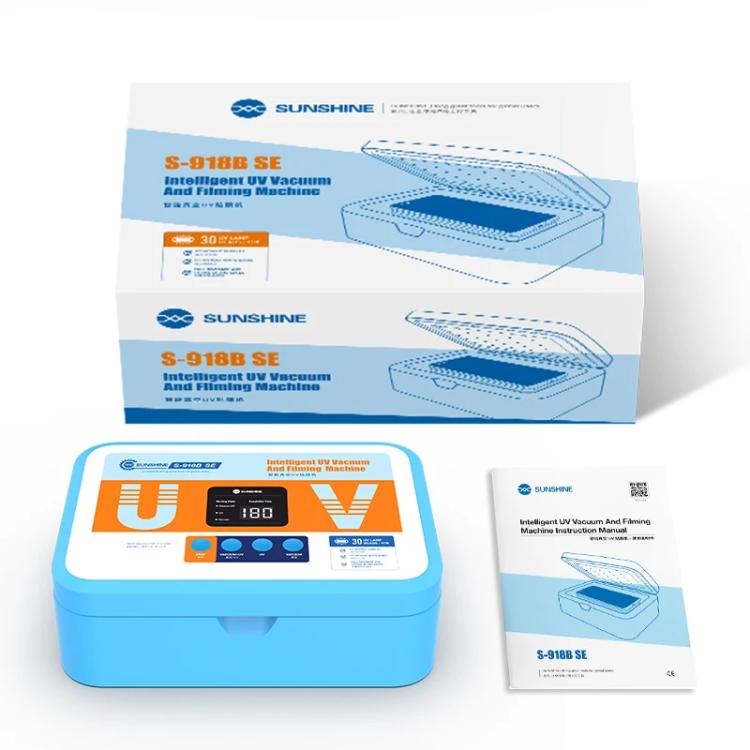 SUNSHINE S-918B SE Intelligent UV Light Curing Film Vacuum Laminator UV Curing + Vacuum Holding Machine For Film Application Repair Tool - Laminator Machine by SUNSHINE | Online Shopping UK | buy2fix