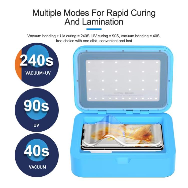 SUNSHINE S-918B SE Intelligent UV Light Curing Film Vacuum Laminator UV Curing + Vacuum Holding Machine For Film Application Repair Tool - Laminator Machine by SUNSHINE | Online Shopping UK | buy2fix