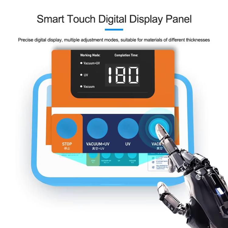 SUNSHINE S-918B SE Intelligent UV Light Curing Film Vacuum Laminator UV Curing + Vacuum Holding Machine For Film Application Repair Tool - Laminator Machine by SUNSHINE | Online Shopping UK | buy2fix