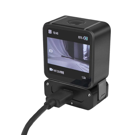 For DJI Osmo Action 2 Camera Magnetic Charging Base with 1/4 Inch & Arri Hole, Spec: Set A - Mount & Holder by buy2fix | Online Shopping UK | buy2fix