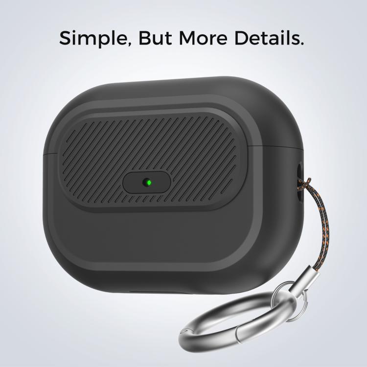 For AirPods Pro / Pro 2 AhaStyle JY17 Silicone Lock Protective Case(Blue) - For AirPods Pro by AhaStyle | Online Shopping UK | buy2fix