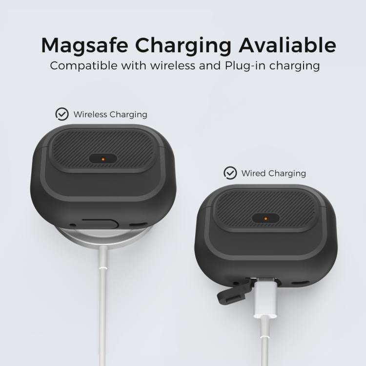 For AirPods Pro / Pro 2 AhaStyle JY17 Silicone Lock Protective Case(Green) - For AirPods Pro by AhaStyle | Online Shopping UK | buy2fix