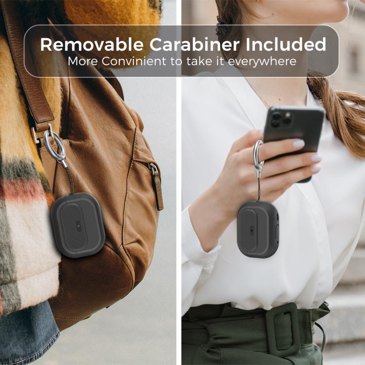 For AirPods Pro / Pro 2 AhaStyle JY17 Silicone Lock Protective Case(Green) - For AirPods Pro by AhaStyle | Online Shopping UK | buy2fix