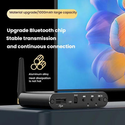 2 In 1 Amplifier AUX Bluetooth 5.4 Audio Adapter - Audio Receiver Transmitter by buy2fix | Online Shopping UK | buy2fix