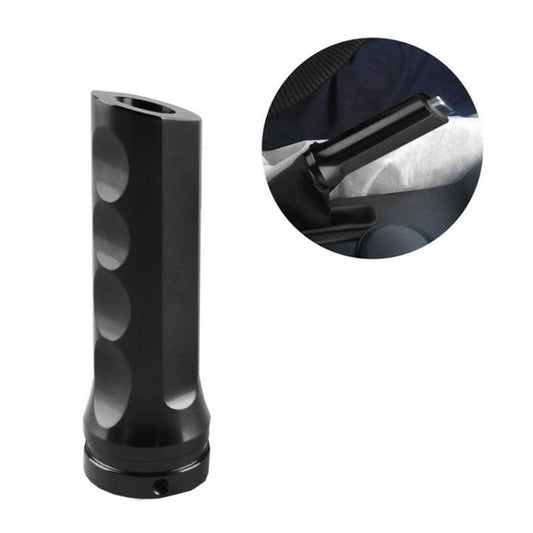 Car Modified Sluminum Slloy Handbrake Cover Universal Handbrake Handle Protector(Black) - Shift Knob by buy2fix | Online Shopping UK | buy2fix