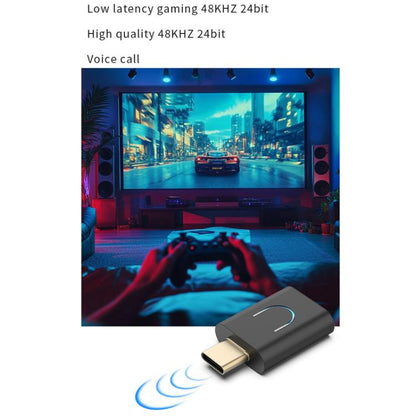 Universal Mobile Phone Computer Type-C Bluetooth Audio Transmitter - Audio Receiver Transmitter by buy2fix | Online Shopping UK | buy2fix